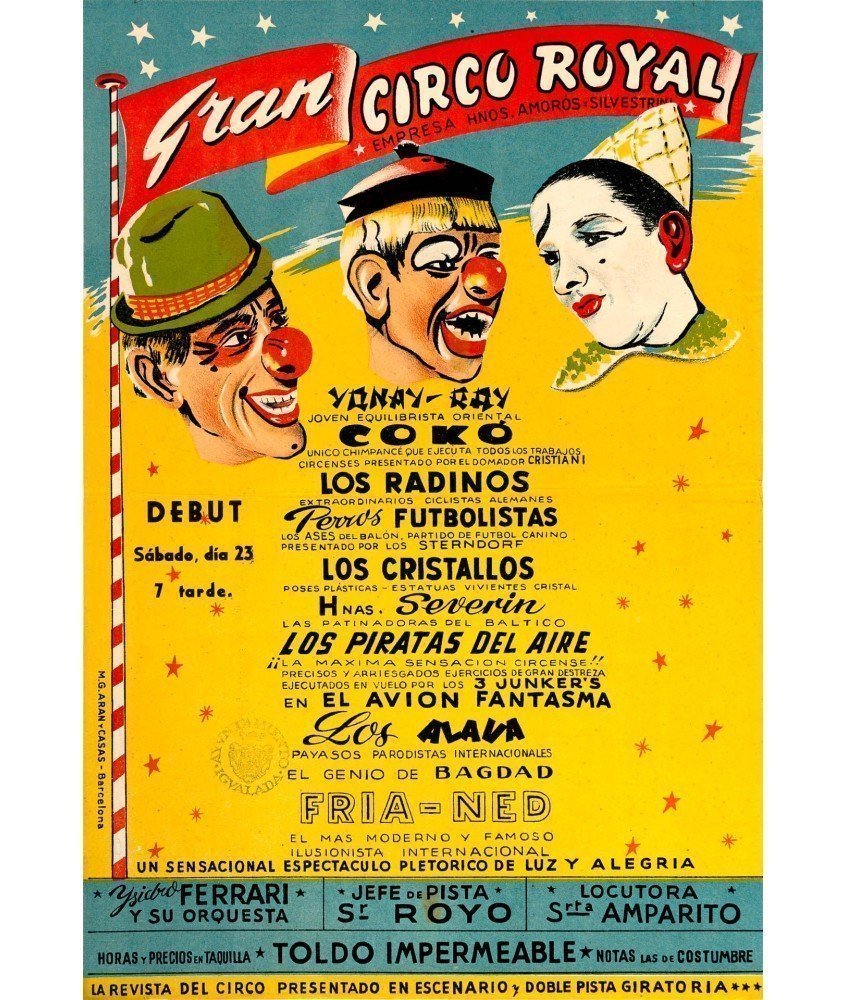 GRAN CIRCO ROYAL. COKO