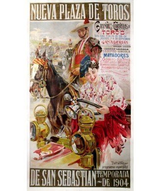NUEVA PLAZA DE TOROS DE SAN SEBASTIAN 1904