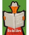 DIA DEL LIBRO. HOMBRE QUE LEE VALE POR DOS