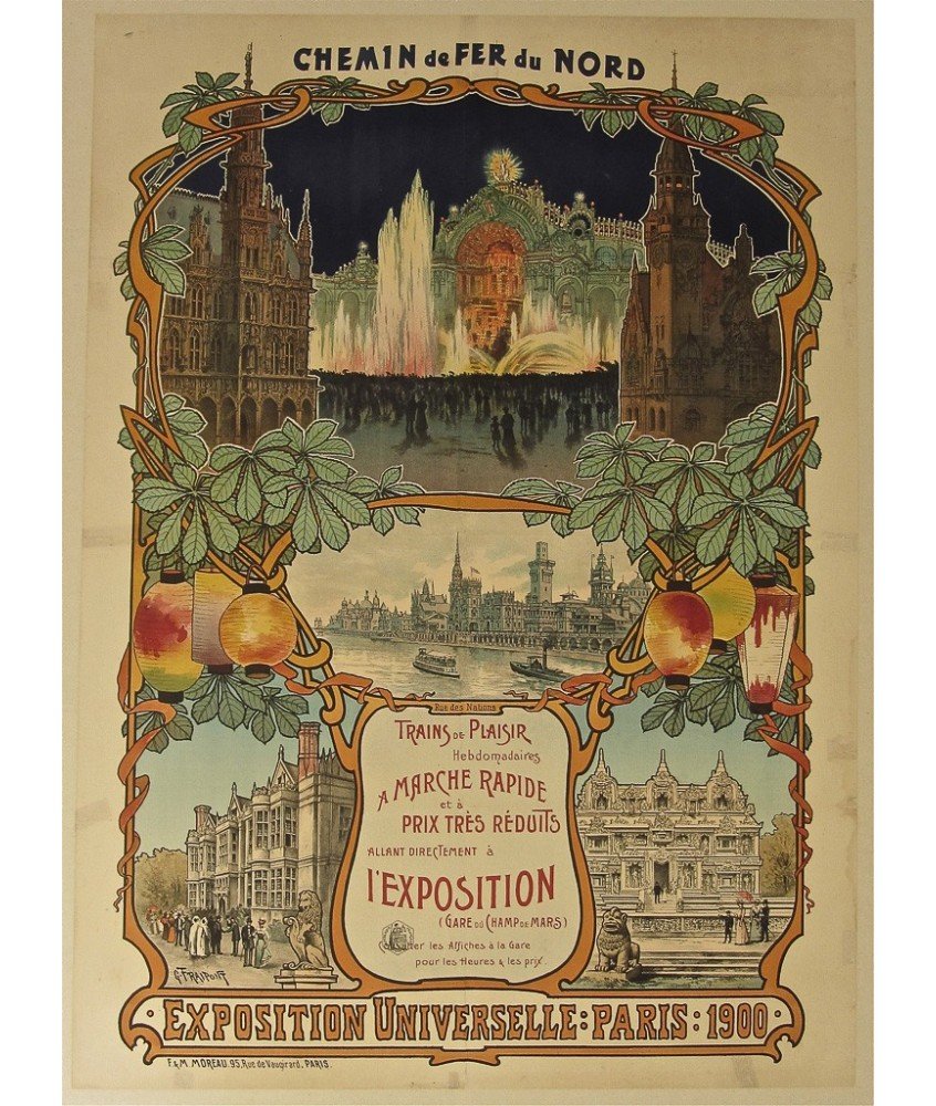 Roty (L.-O.) : Plaque de l'Exposition Universelle, 1900 Paris