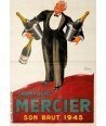CHAMPAGNE MERCIER SON BRUT 1945