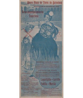 NUEVA PLAZA DE TOROS DE BARCELONA 1902