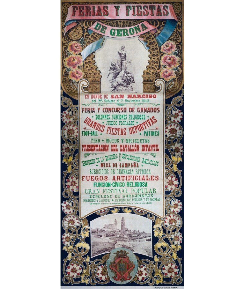 FERIAS Y FIESTAS GERONA 1912