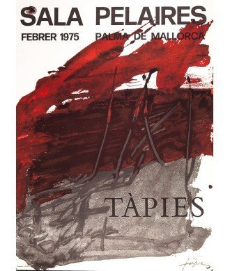 TAPIES. SALA PERAIRES 1975