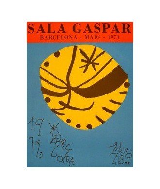 MIRÓ SALA GASPAR BARCELONA 1972-73
