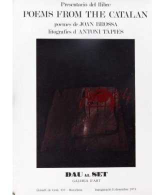 POEMS FROM THE CATALAN. TAPIES / BROSSA