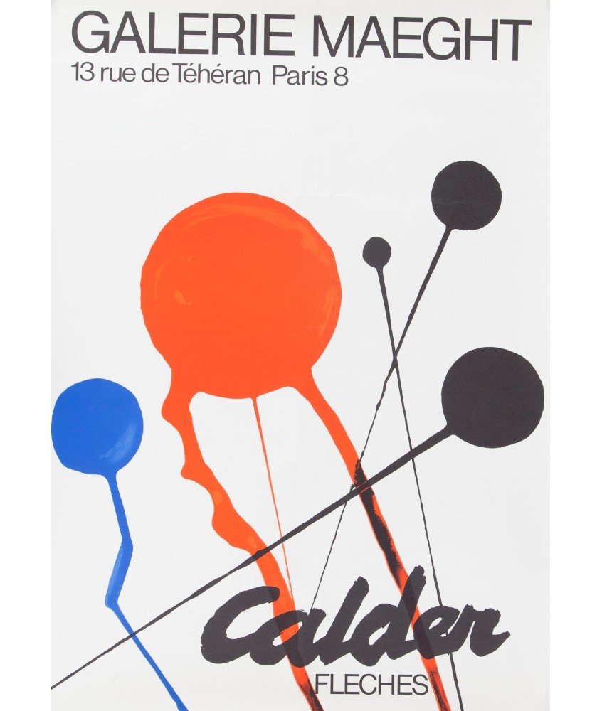 CALDER. GALERIE MAEGHT. FLECHES