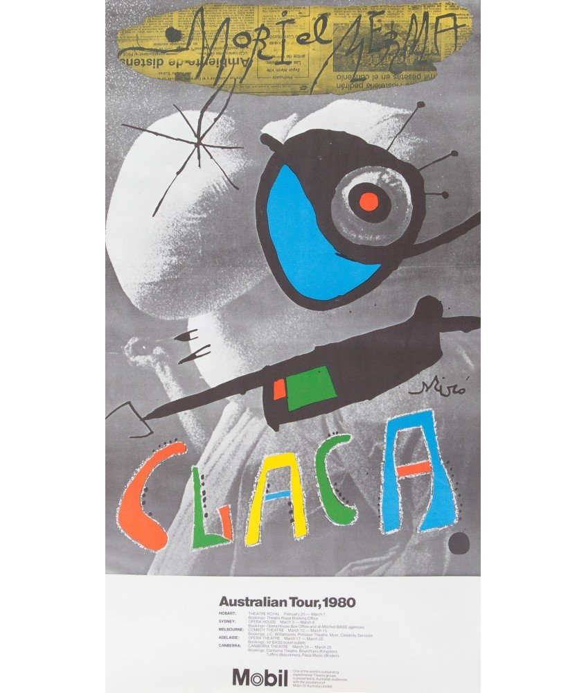 CLACA. MORI EL MERMA. AUSTRALIAN TOUR 1980