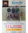 C.F. BARCELONA REAL VALLADOLID. AUTOGRAFO DE RAMALLETS