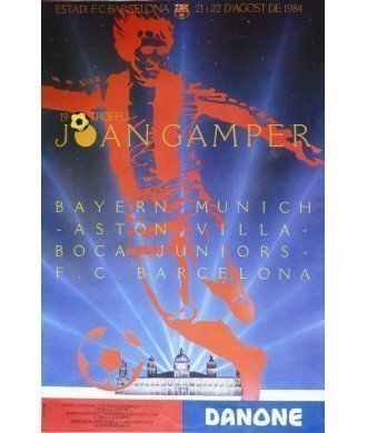 19 TROFEU JOAN GAMPER 1990. BAYERN/ASTON VILLA/BOCA JUNIORS/BARCELONA