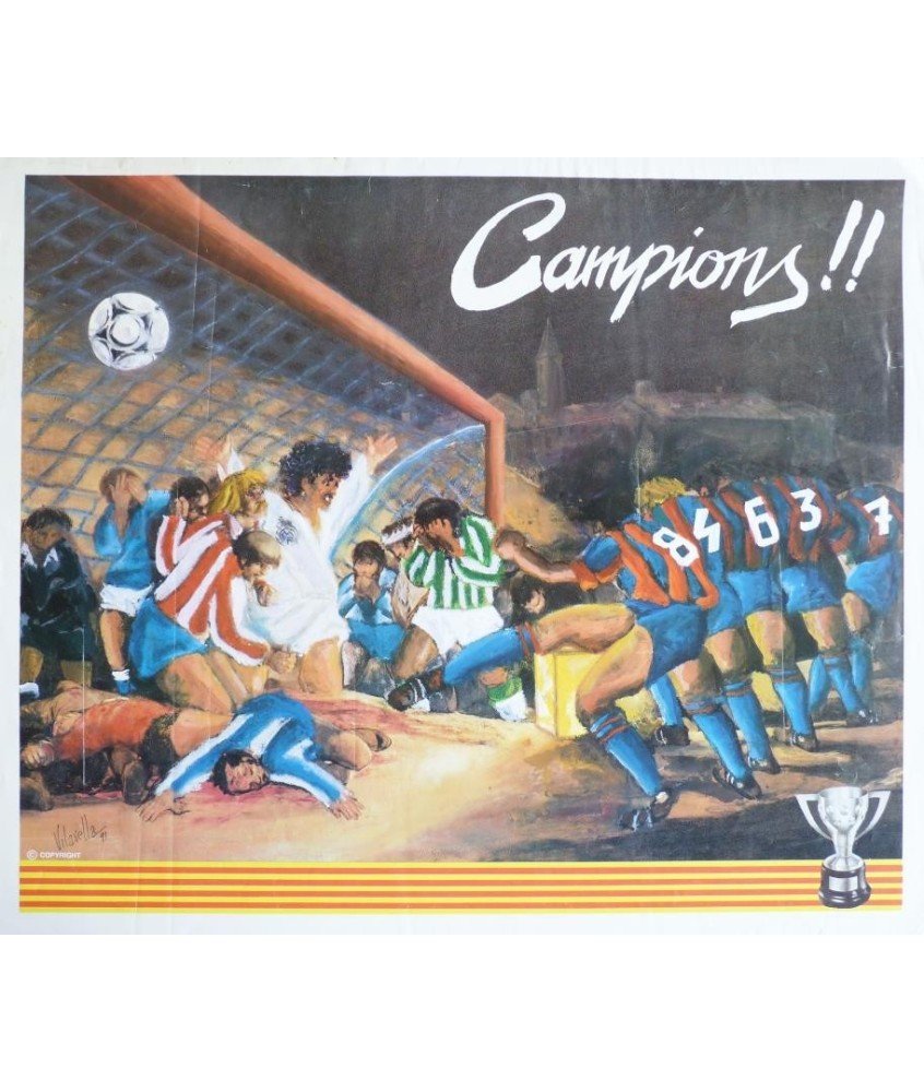 C.F. BARCELONA REAL VALLADOLID. AUTOGRAFO DE RAMALLETS