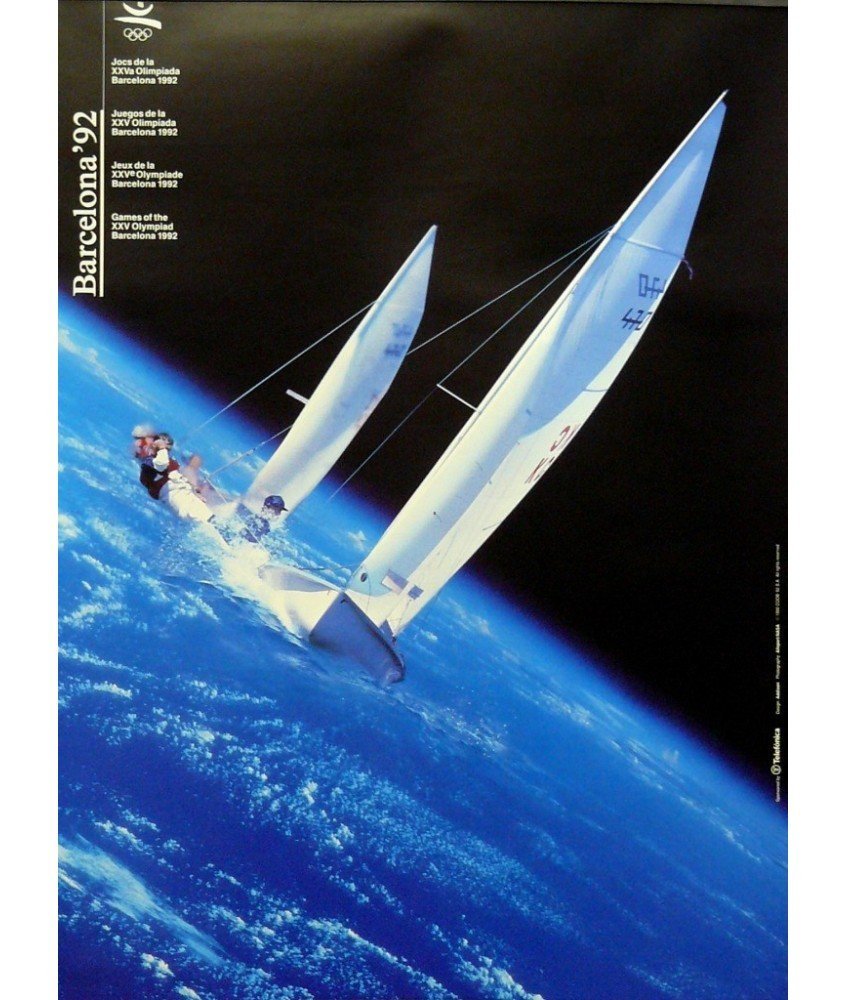 JUEGOS DE LA XXV OLIMPIADA BARCELONA 1992 -GAMES OF THE XXV OLYMPIAD. VELA