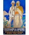 CENTENAIRE DE L'ALGERIE. EXPOSITION ORAN  1930...