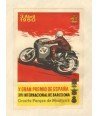 X GRAN PREMIO DE ESPAÑA y XVI INTERNACIONAL DE BARCELONA. 1960. GRANELL. REAL MOTOCLUB CATALUÑA