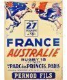 RUGBY 13. FRANCE - AUSTRALIE. 1952