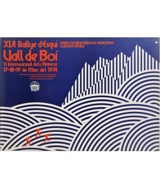 VALL DE BOI. XVI RALLYE D'ESQUI 1974
