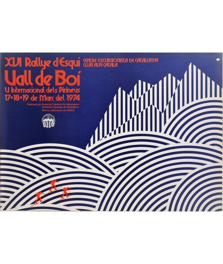 VALL DE BOI. XVI RALLYE D'ESQUI 1974
