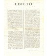 EDICT. BARCELONA 1820. MEN OF THE SEA