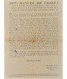 MANUEL DE YBARRA. BARCELONA / VIC. 1819. PAGO LAUDEMIOS