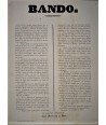 BANDO. BARCELONE 1853. VOITURES