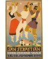 SAN SEBASTIAN. GRAN SEMANA VASCA 1955.