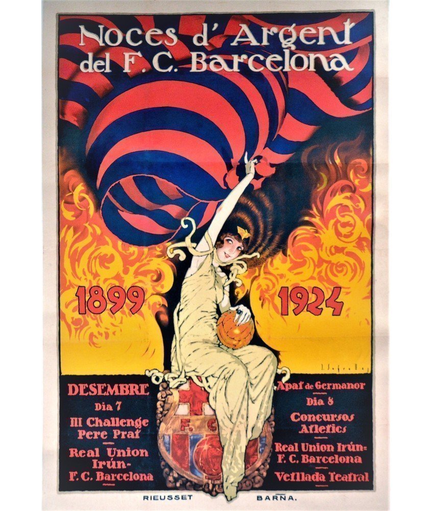 NOCES D'ARGENT DEL F.C. BARCELONA. 1899-1924