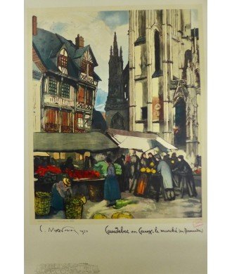 Normandie. Caudebec-en-Caux
