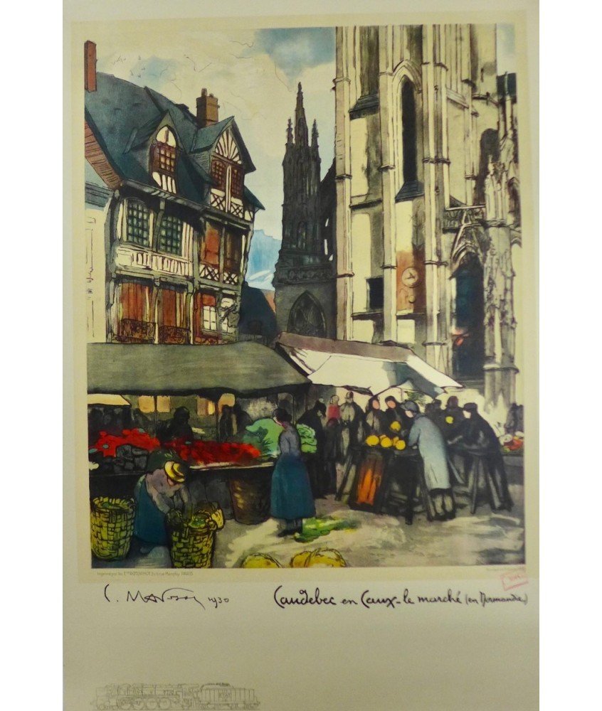 Normandie. Caudebec-en-Caux