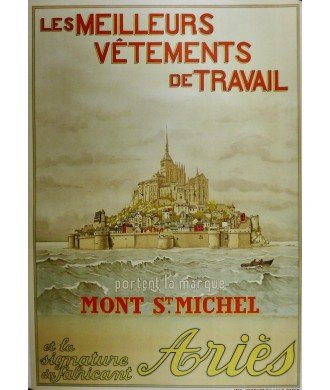 Vêtements de Travail – Original vintage poster | Original Poster Barcelona