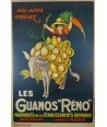 Cartel original Les Guanos Réno | Publicidad agrícola francesa