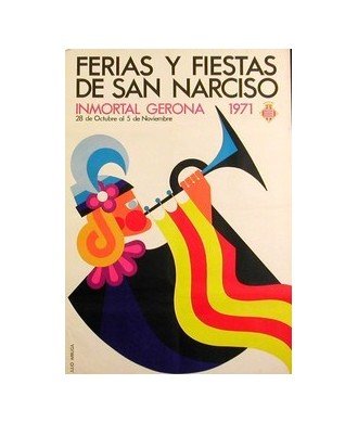 GERONA FERIAS Y FIESTAS DE SAN NARCISO 1971