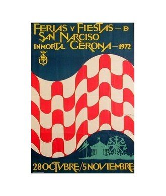 GERONA FERIAS Y FIESTAS DE  SAN NARCISO 1972
