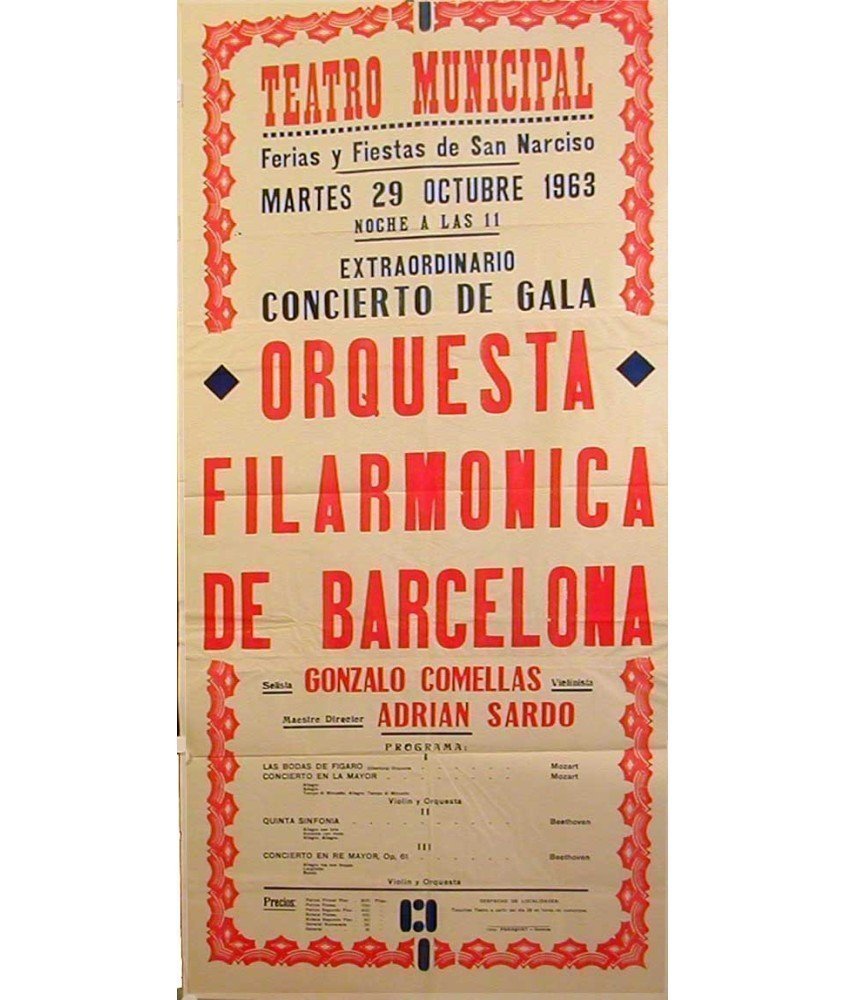 ORQUESTA FILARMONICA DE BARCELONA