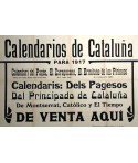 CALENDARIOS DE CATALUÑA 1917