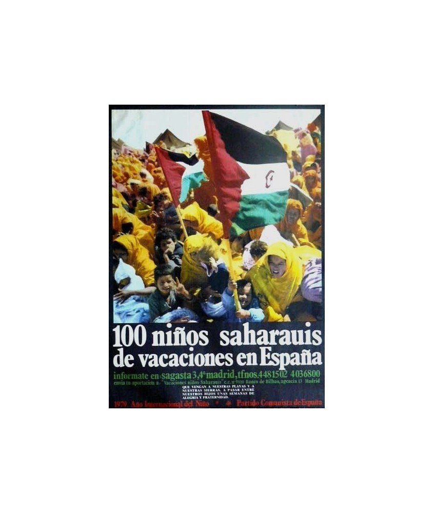 100 NIÑOS SAHARAUIS DE VACACIONES...