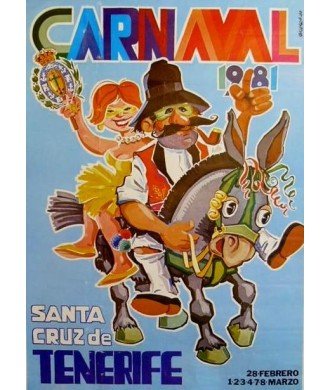 CARNAVAL SANTA CRUZ DE TENERIFE 1981