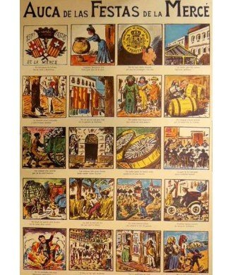 AUCA DE LAS  FESTAS DE LA MERCE 1977