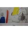 JOAN MIRÓ, DONA, OCELL, ESTELS, 1977