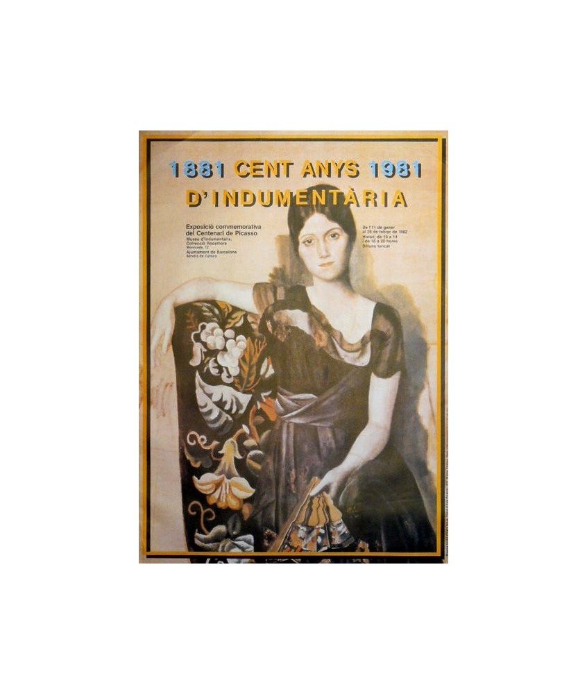 1881-1981, CENT ANYS D'INDUMENTÀRIA