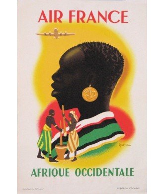AIR FRANCE. AFRIQUE OCCIDENTALE