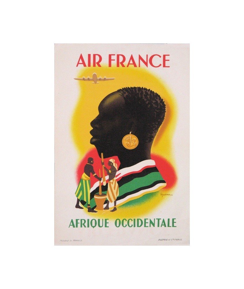 AIR FRANCE. AFRIQUE OCCIDENTALE