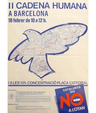II CADENA HUMANA A BARCELONA
