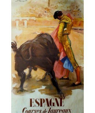 ESPAGNE COURSES DE TAUREAUX