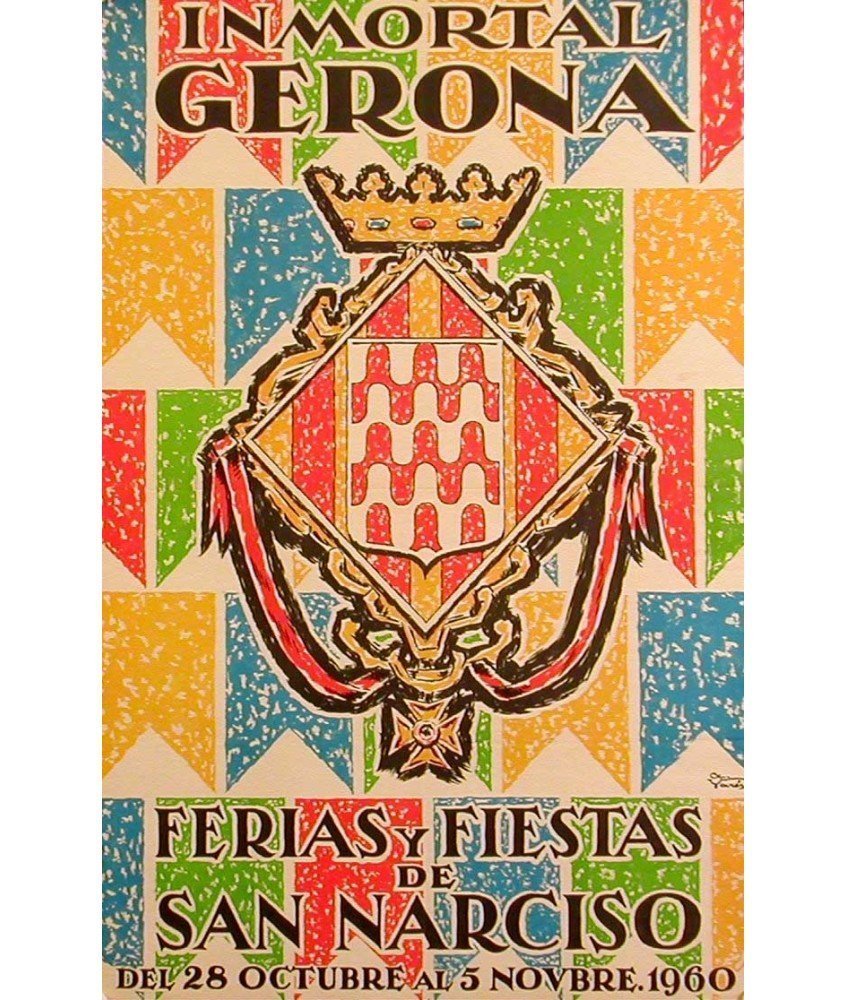 GERONA FERIAS Y FIESTAS DE SAN NARCISO 1960