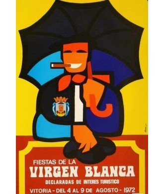 FIESTAS DE LA  VIRGEN BLANCA VITORIA 1972
