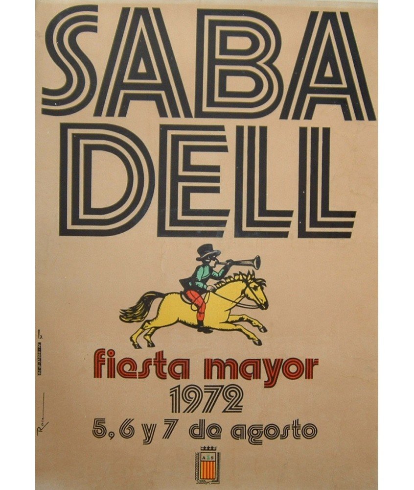 SABADELL FIESTA MAYOR 1972