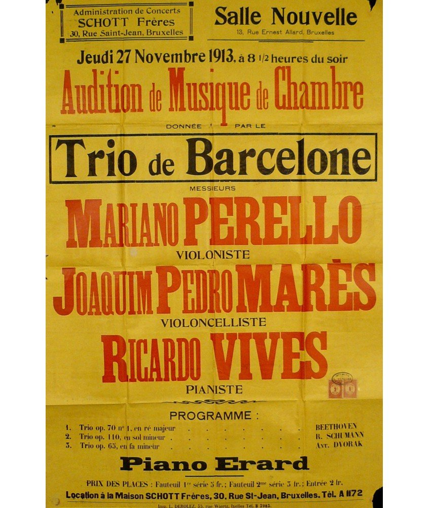 AUDITION TRIO DE BARCELONA