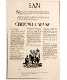 BAN ORDENO I MANO