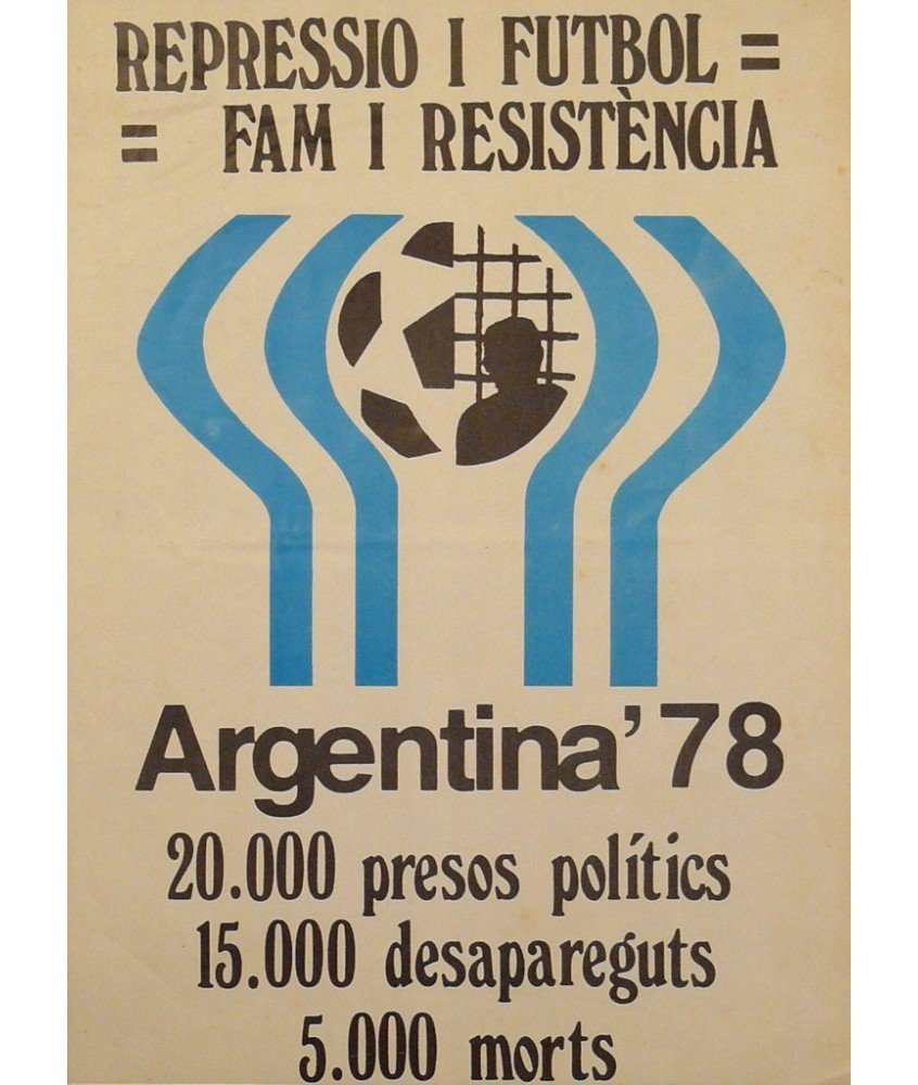 ARGENTINA' 78 REPRESIO I FUTBOL