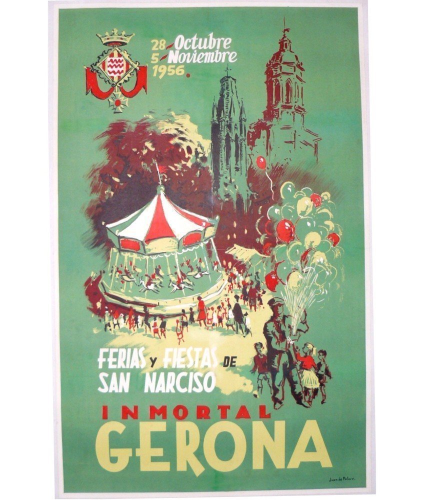 FERIAS Y FIESTAS GERONA 1956